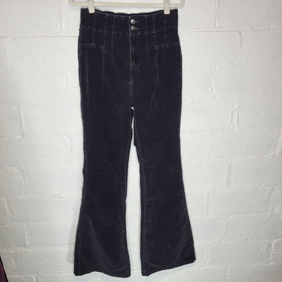 We The Free Pants - We The Free Women's Size 32 Corduroy Pants Flare Black